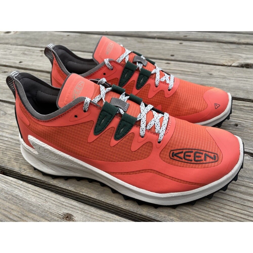 Keen Zionic Speed Women's 11 Trail Hiking Shoes Ember Glow/Sea Moss - Picture 2 of 15